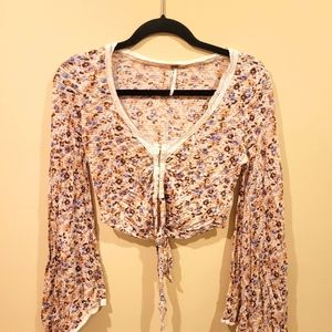 free people crop top ~ excellent condition